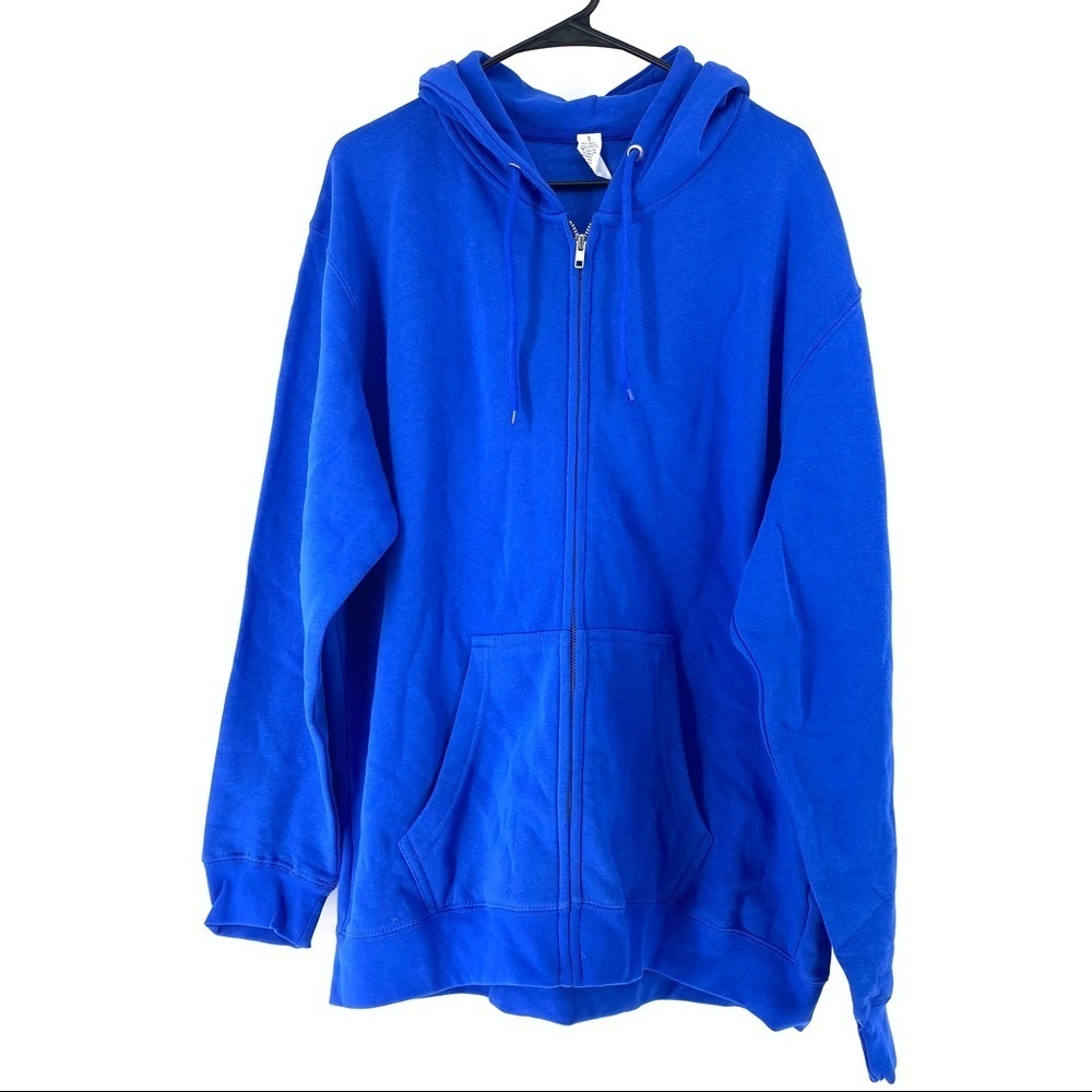 Lane Seven Men's Zip Up Hoodie w/ Back Print - 2XL